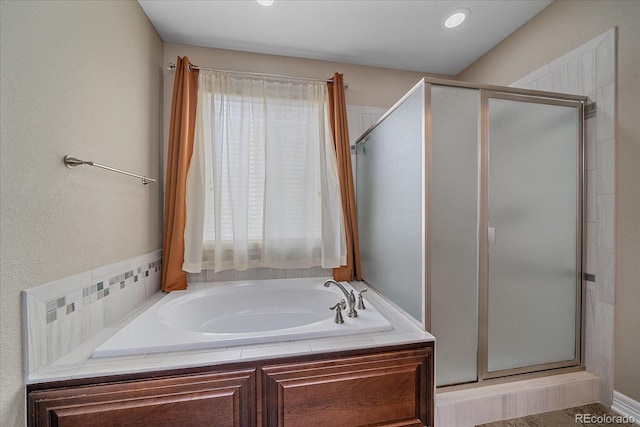 23871 E Ontario Pl, Aurora, CO 80016 - full bathroom featuring a stall shower and a garden tub