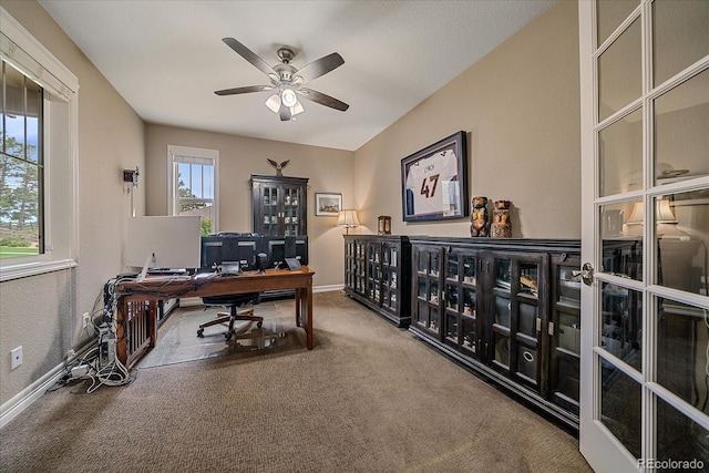 23871 E Ontario Pl, Aurora, CO 80016 - office space with carpet floors and ceiling fan