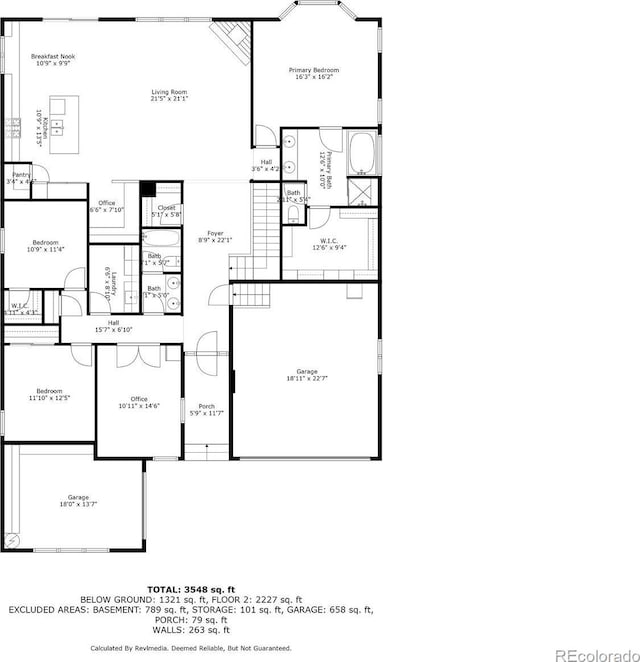 23871 E Ontario Pl, Aurora, CO 80016 - view of floor plan / room layout