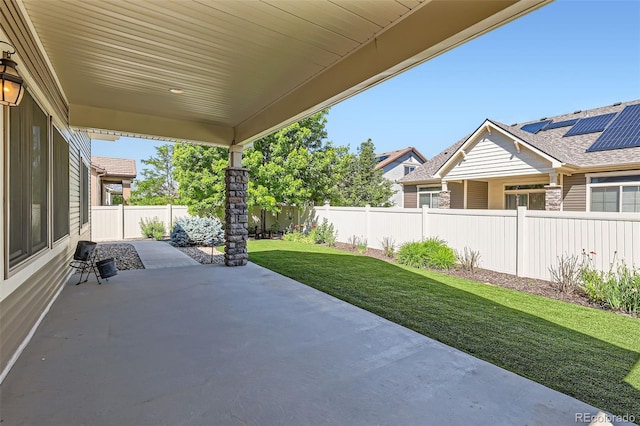 19753 E 54th Ave, Denver, CO 80249 - fenced backyard featuring a patio area
