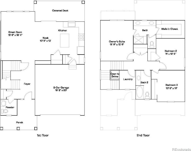 12716 W Frost Ave, Littleton, CO 80127 - floor plan / room layout