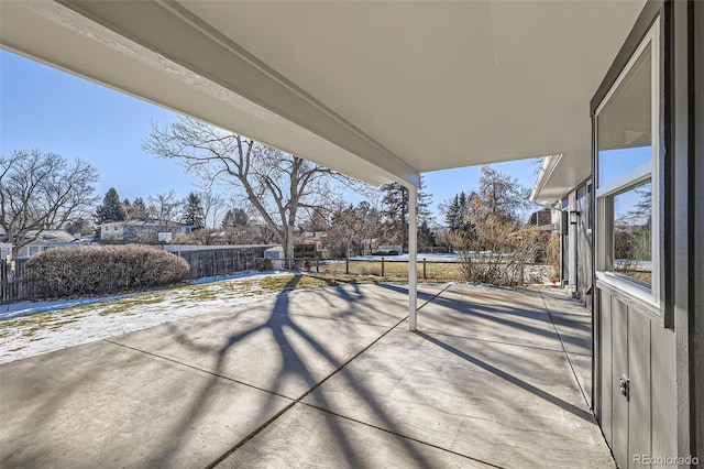 view of patio / terrace