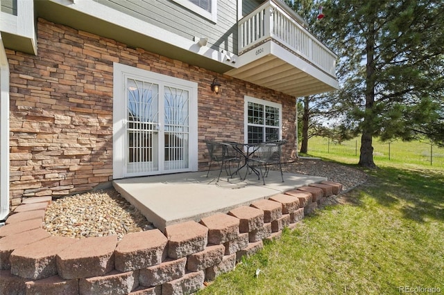6701 W Yale Ave, Lakewood, CO 80227 - view of patio / terrace with a balcony