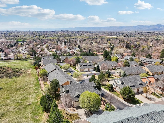 6701 W Yale Ave, Lakewood, CO 80227 - aerial perspective of suburban area with mountains