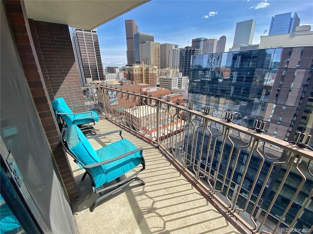 1020 15th St Unit 17K, Denver, CO 80202 - balcony with a city view