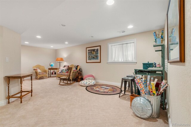 10 Oakmont Ln, Littleton, CO 80127 - playroom with carpet flooring and recessed lighting