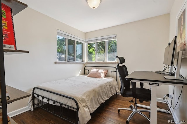 1497 S Garfield St, Denver, CO 80210 - bedroom with wood finished floors and baseboards