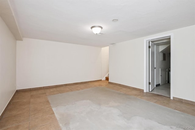 1497 S Garfield St, Denver, CO 80210 - bonus room with tile patterned floors and stairs