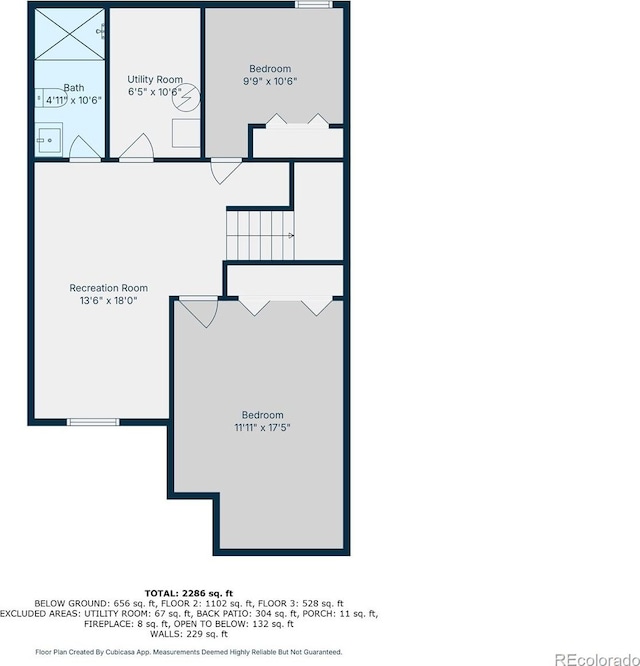 13025 E Bethany Pl, Aurora, CO 80014 - view of room layout