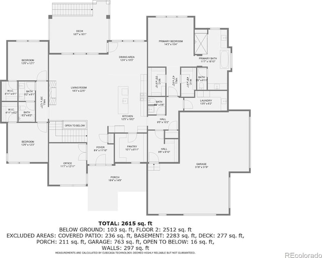 8868 Geyser Peak Way, Parker, CO 80138 - home floor plan