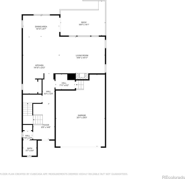 4025 Trail Stone Cir, Castle Rock, CO 80108 - view of floor plan / room layout