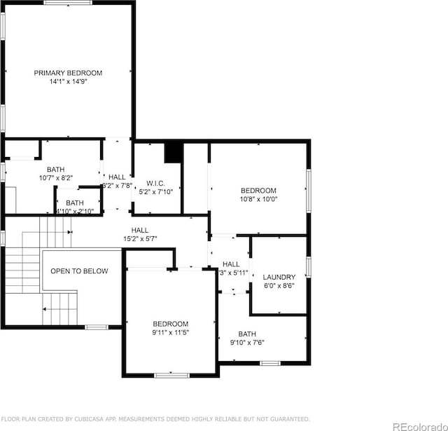 4025 Trail Stone Cir, Castle Rock, CO 80108 - view of floor plan / room layout