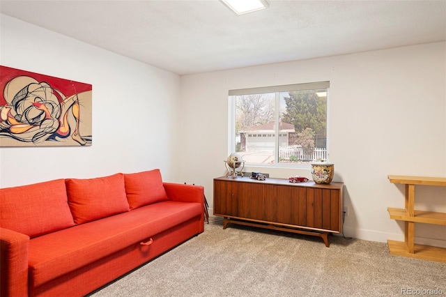 401 S Ivy St, Denver, CO 80224 - living room featuring light colored carpet and baseboards