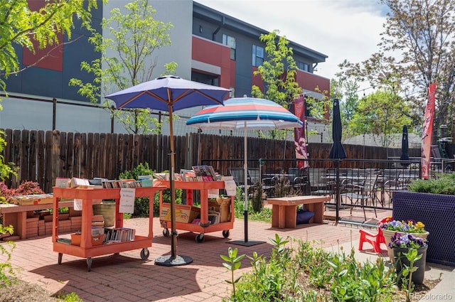 3420 W 32nd Ave Unit 203, Denver, CO 80211 - view of patio