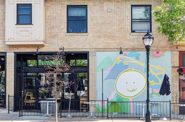 3420 W 32nd Ave Unit 203, Denver, CO 80211 - property entrance featuring brick siding