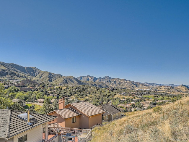 property view of mountains