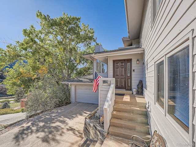 view of entrance to property