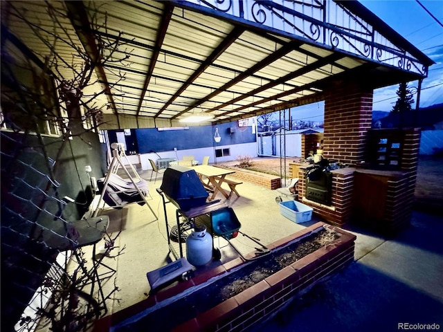 view of patio