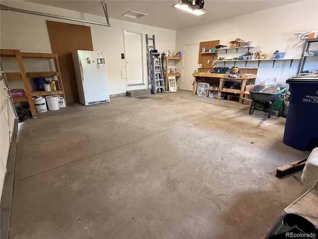 1092 E 16th Ave, Broomfield, CO 80020 - garage featuring freestanding refrigerator