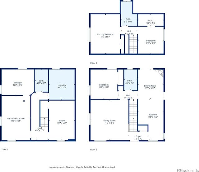3350 W 94th Ave, Westminster, CO 80031 - view of home floor plan