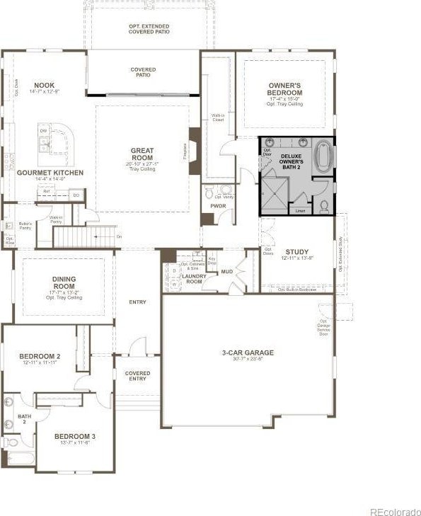 4716 Twelve Oaks Way, Castle Rock, CO 80104 - property floor plan
