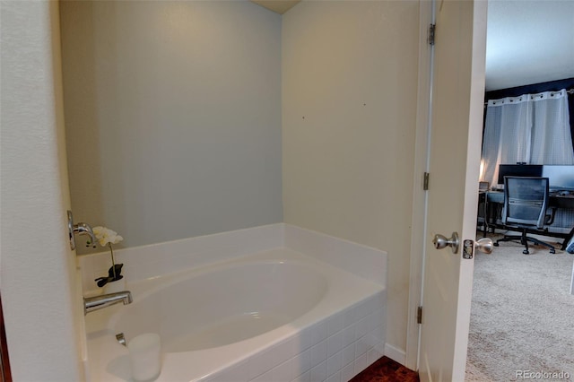 full bath featuring a bath