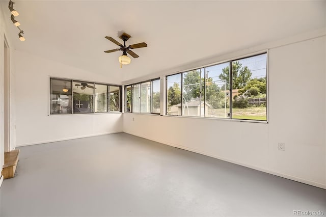 4244 W Monmouth Ave, Littleton, CO 80123 - unfurnished sunroom with vaulted ceiling