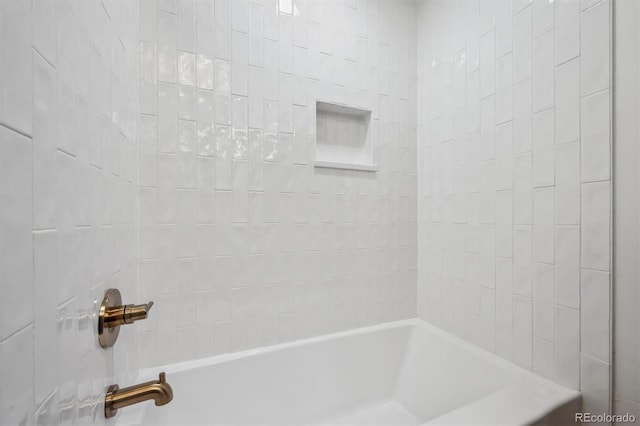4434 Grove St, Denver, CO 80211 - full bathroom featuring bathtub / shower combination