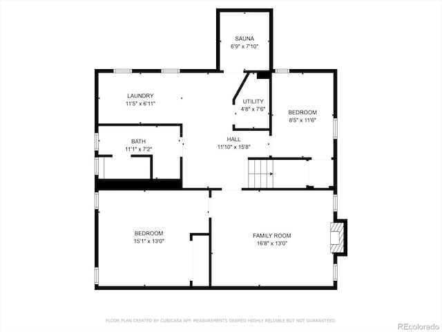 4434 Grove St, Denver, CO 80211 - room layout