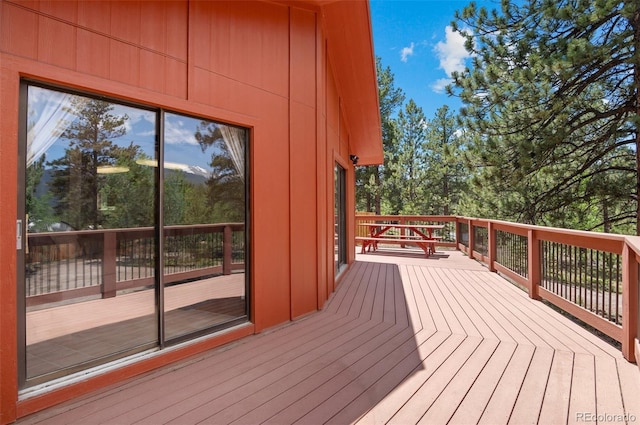 561 Quartz Cir, Bailey, CO 80421 - view of wooden terrace