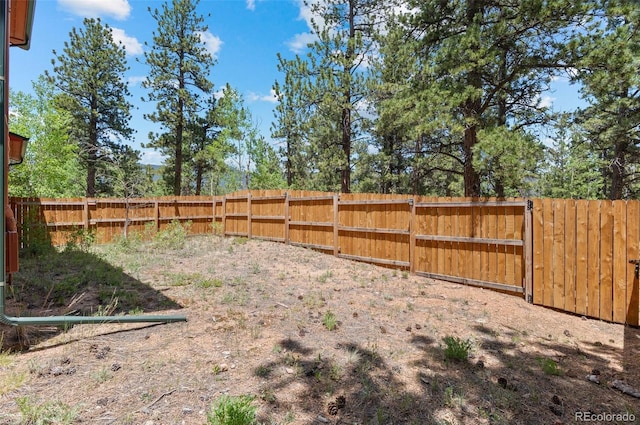 561 Quartz Cir, Bailey, CO 80421 - view of fenced backyard