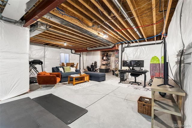 4778 Ravencrest Pl, Castle Rock, CO 80108 - view of unfinished basement