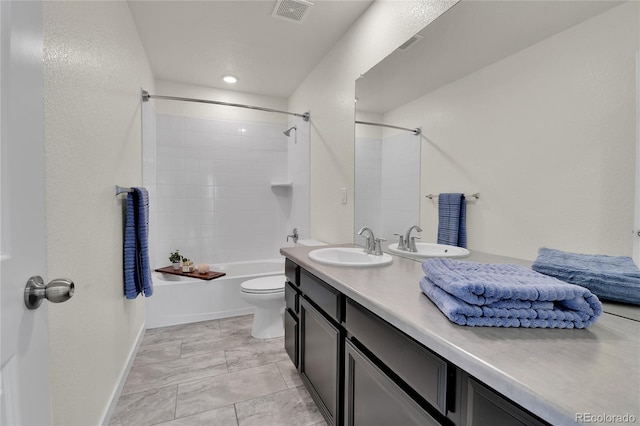9307 Inca Dove Cir, Littleton, CO 80125 - bathroom with shower / bathtub combination and vanity