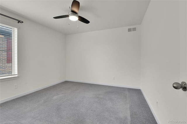 9307 Inca Dove Cir, Littleton, CO 80125 - carpeted empty room with ceiling fan and plenty of natural light