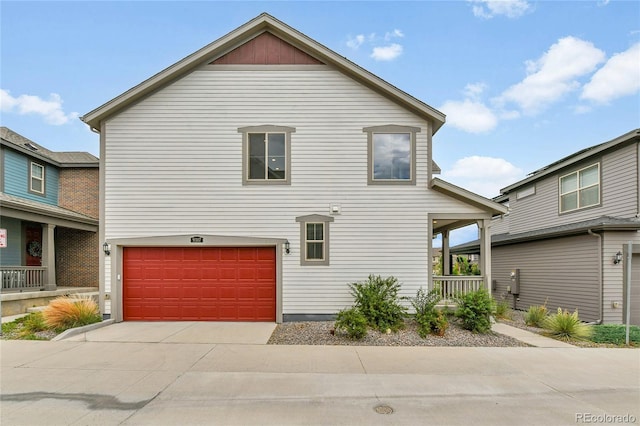 9307 Inca Dove Cir, Littleton, CO 80125 - view of front of property with an attached garage and concrete driveway