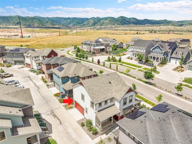 9307 Inca Dove Cir, Littleton, CO 80125 - aerial view of residential area with mountains