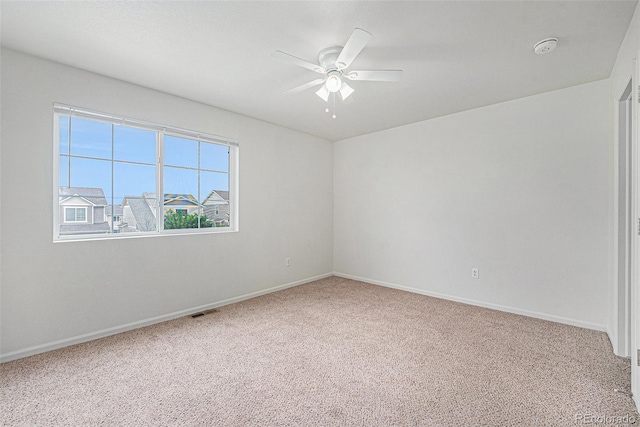 5550 Malta St, Denver, CO 80249 - carpeted spare room with ceiling fan and a smoke detector