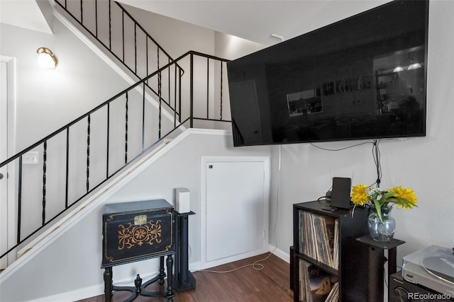 8751 Chase Dr Unit 181, Arvada, CO 80003 - stairs with wood finished floors