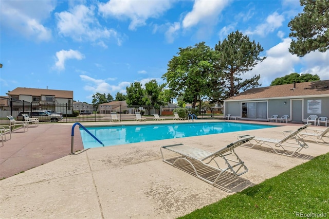 8751 Chase Dr Unit 181, Arvada, CO 80003 - community pool featuring a patio