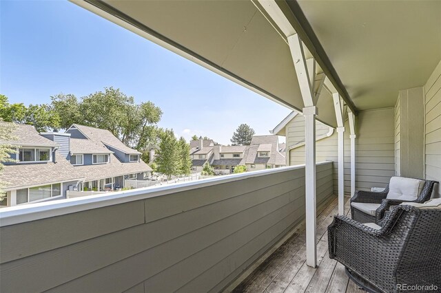 10685 W Apishapa Pass, Littleton, CO 80127 - balcony featuring a residential view