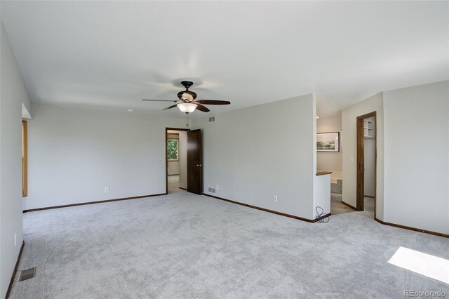 7877 W 110th Dr, Westminster, CO 80021 - empty room with carpet floors, ceiling fan, and baseboards