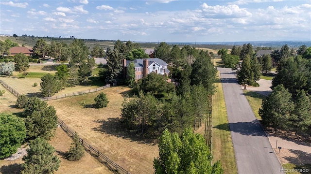 18963 E Long Ave, Centennial, CO 80016 - aerial view of sparsely populated area with a tree filled landscape
