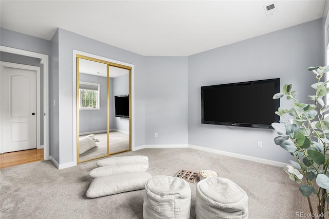 18963 E Long Ave, Centennial, CO 80016 - sitting room with carpet floors and baseboards