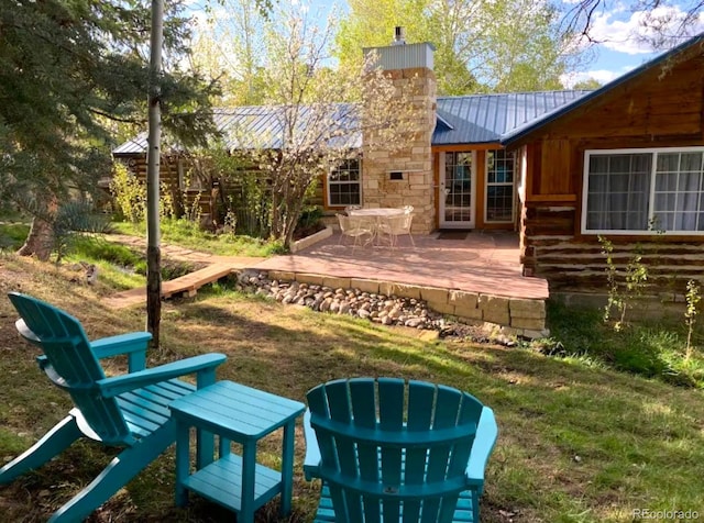9185 US Highway 285, Salida, CO 81201 - view of yard featuring a patio