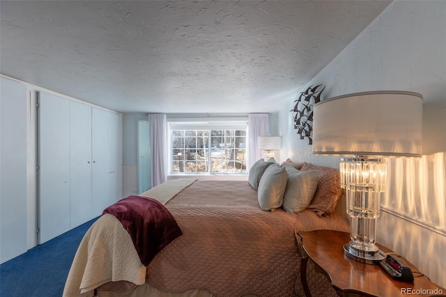9185 US Highway 285, Salida, CO 81201 - bedroom featuring carpet flooring and a textured ceiling