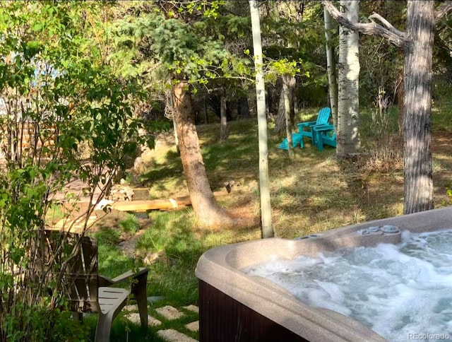 9185 US Highway 285, Salida, CO 81201 - view of yard with a hot tub