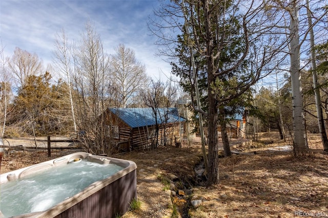 9185 US Highway 285, Salida, CO 81201 - view of yard with a hot tub
