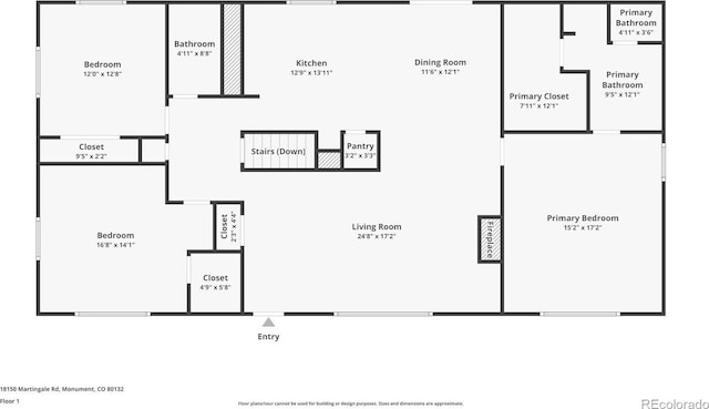18150 Martingale Rd, Monument, CO 80132 - home floor plan