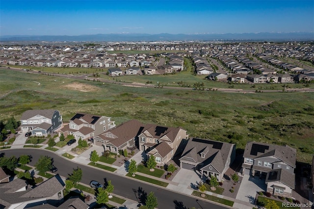 8761 S Wenatchee Ct, Aurora, CO 80016 - aerial view of property and surrounding area with nearby suburban area