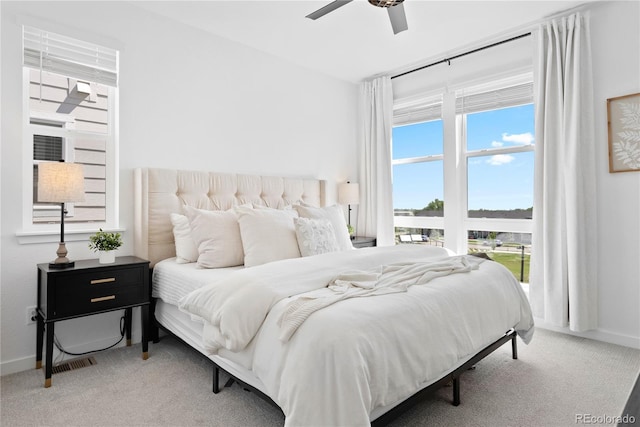 12261 Farmview St, Thornton, CO 80241 - carpeted bedroom with baseboards and a ceiling fan